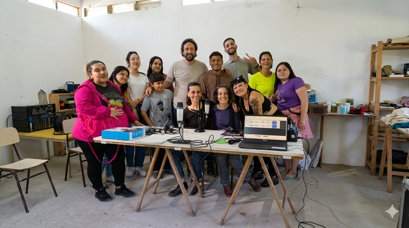 Talleres de comunicación comunitaria para aprender, compartir y proyectar el futuro.